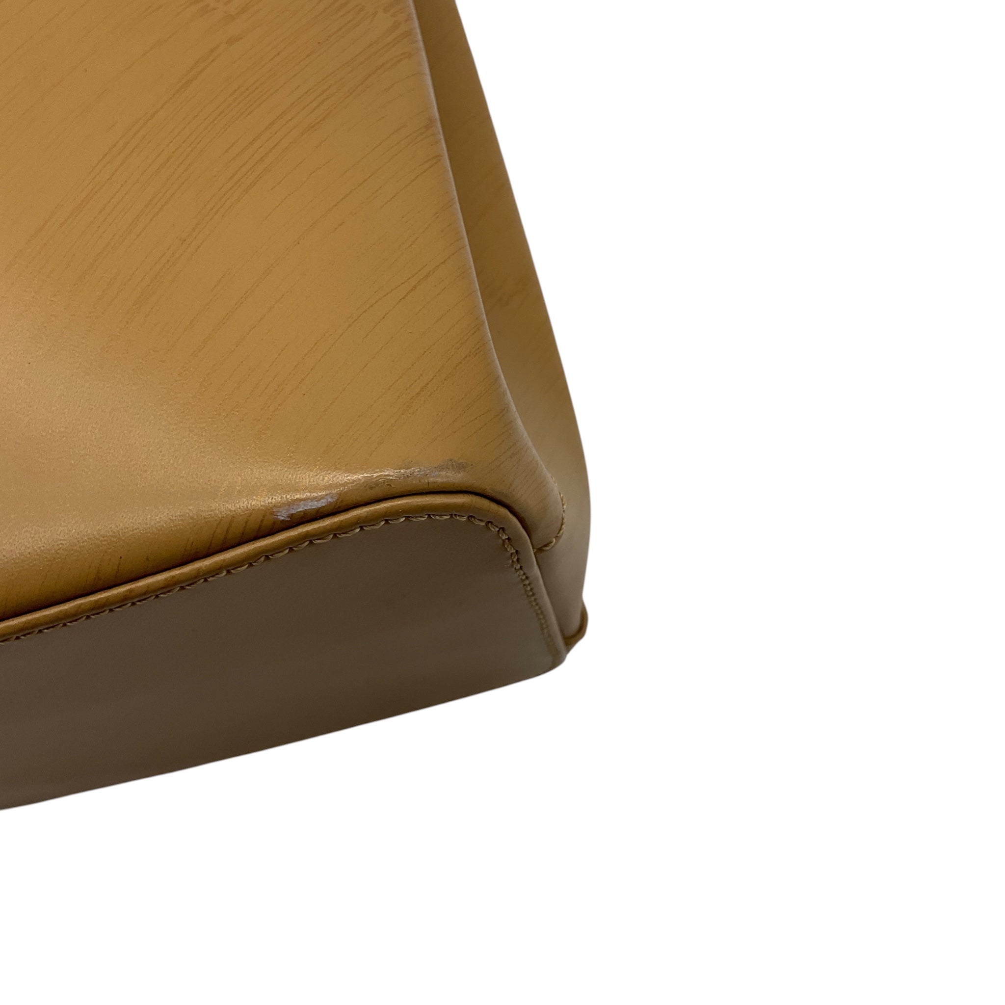 Cartier Tan Cowhide Leather Trinity Top Handle Handbag