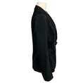 Load image into Gallery viewer, Dolce & Gabbana Black Crepe Jacket with Patent Leather Belt
