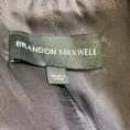 Load image into Gallery viewer, Brandon Maxwell Navy Blue Belted Wool Jacket
