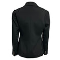 Load image into Gallery viewer, Dolce & Gabbana Black Crepe Jacket with Patent Leather Belt
