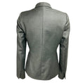 Load image into Gallery viewer, Balenciaga Grey Two Button Wool Blazer Jacket
