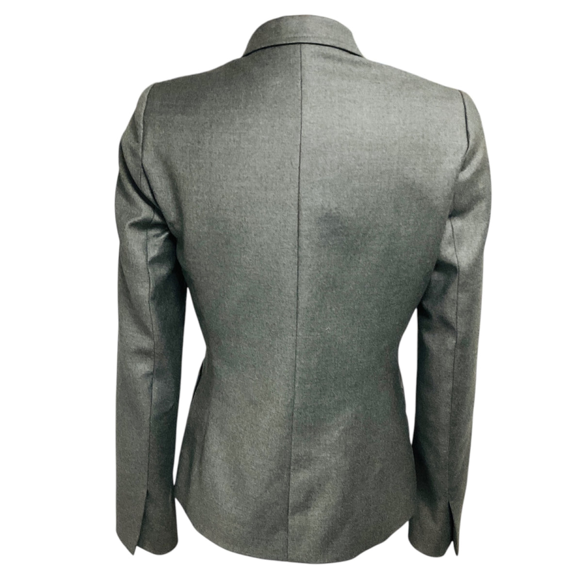 Balenciaga Grey Two Button Wool Blazer Jacket