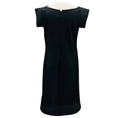 Load image into Gallery viewer, St. John Black Stretch Jersey Midi Dress
