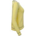 Load image into Gallery viewer, Marni Yellow Cashmere Sweater with Black Trim
