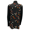 Load image into Gallery viewer, Akris Punto Black Multi Polka Dot Printed Silk and Wool Knit Tank Top and Cardigan Two-Piece Sweater Set
