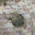 Load image into Gallery viewer, Chanel RARE White / Pink Multi Metallic Fantasy Tweed Coat
