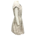 Load image into Gallery viewer, Miu Miu Ivory Metallic Jacquard Mini Dress
