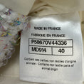 Load image into Gallery viewer, Chanel RARE White / Pink Multi Metallic Fantasy Tweed Coat
