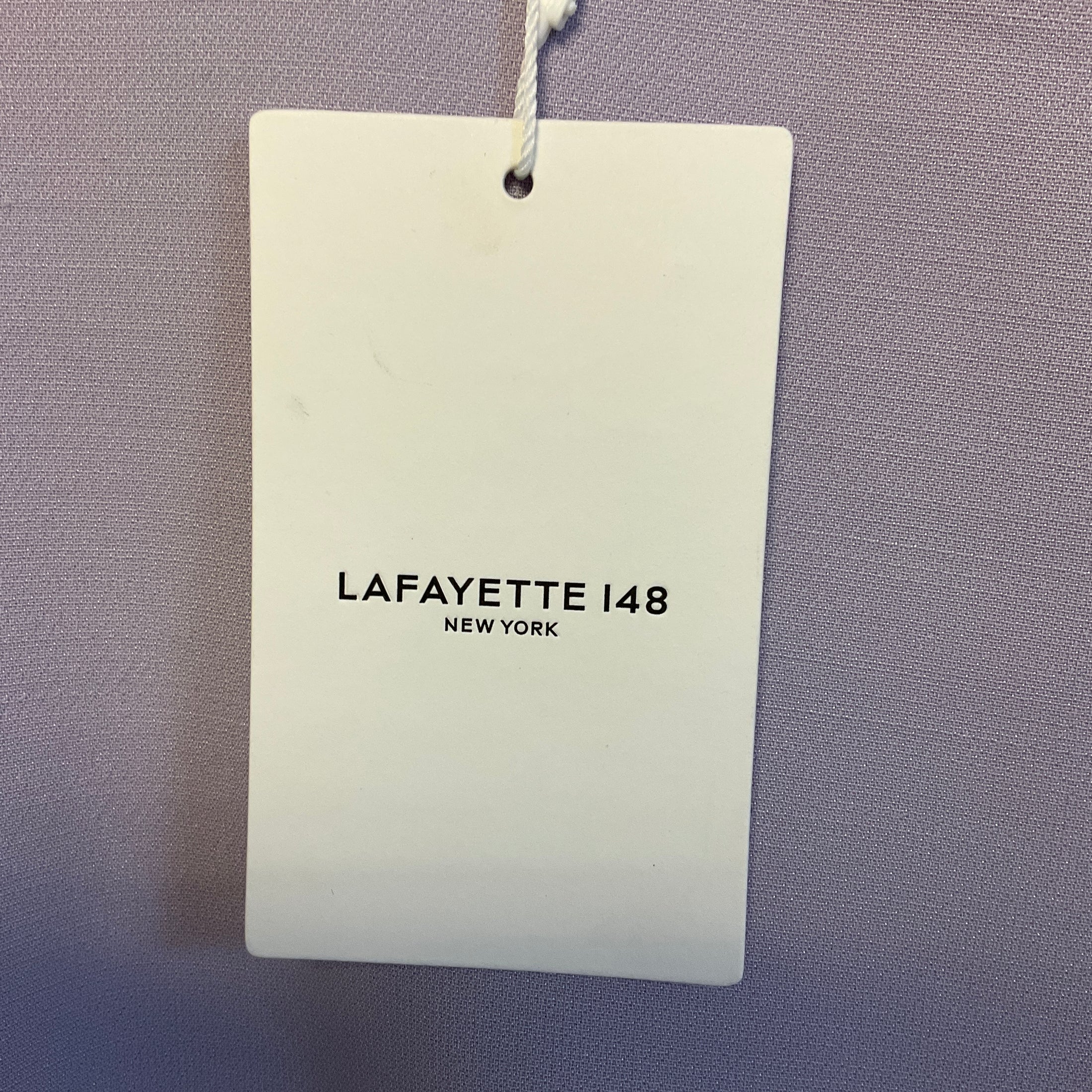 Lafayette 148 New York Lilac Purple Aster Sleeveless Pleated Wool and Silk Midi Dress