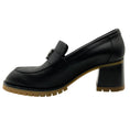 Load image into Gallery viewer, Hermes Black Leather Faubourg Loafers

