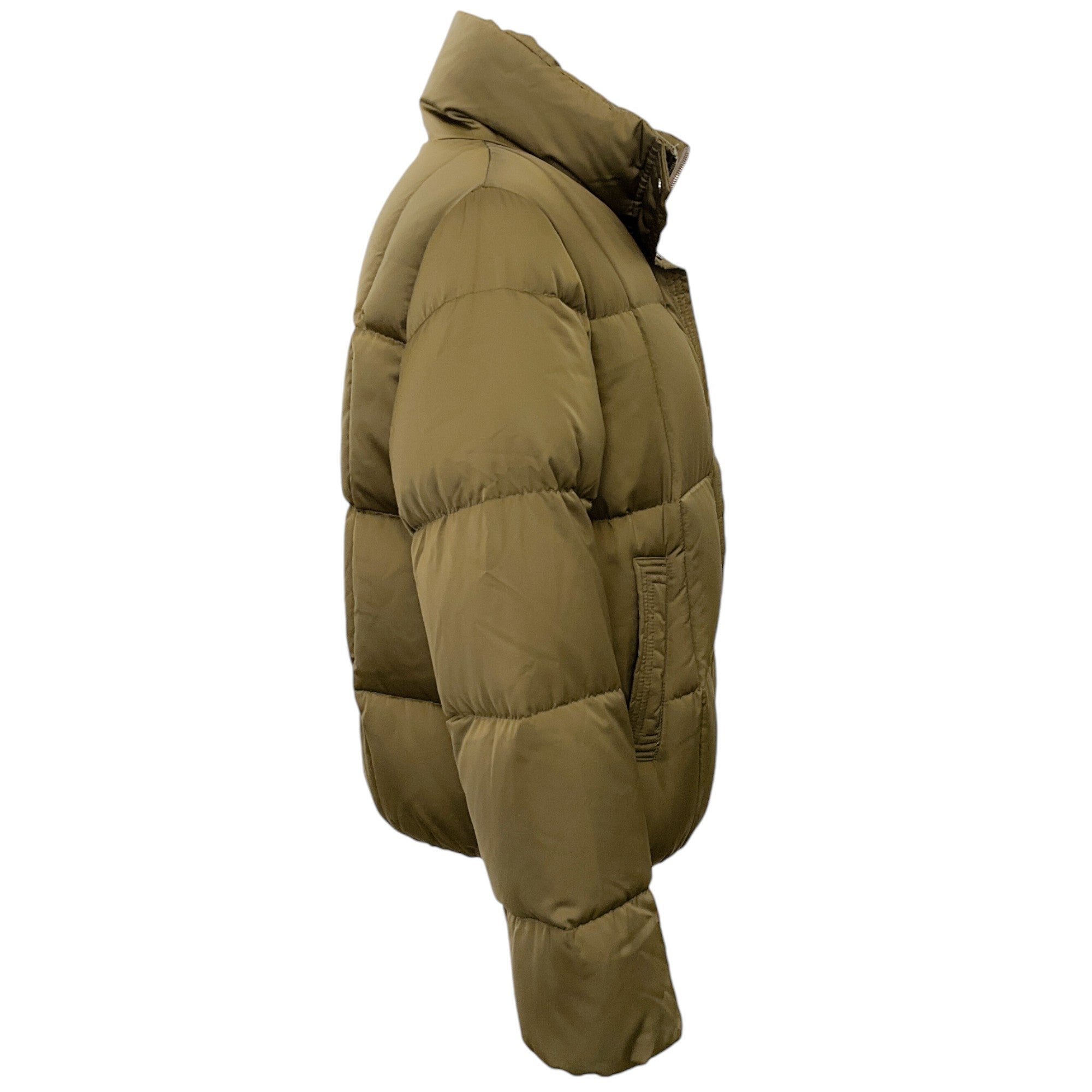 Peserico Olive Quilted Down Jacket
