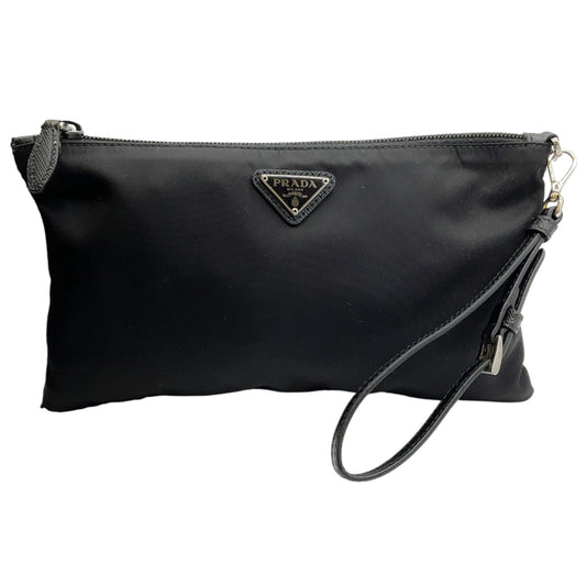 Prada Tessuto Nylon Pouch Wristlet
