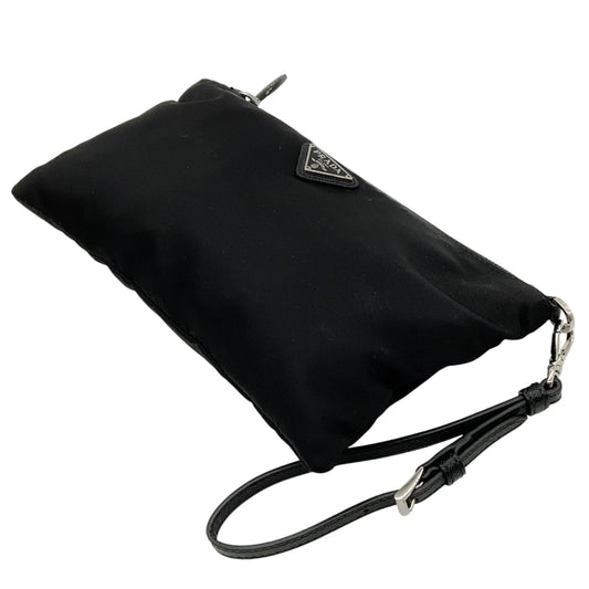 Prada Tessuto Nylon Pouch Wristlet