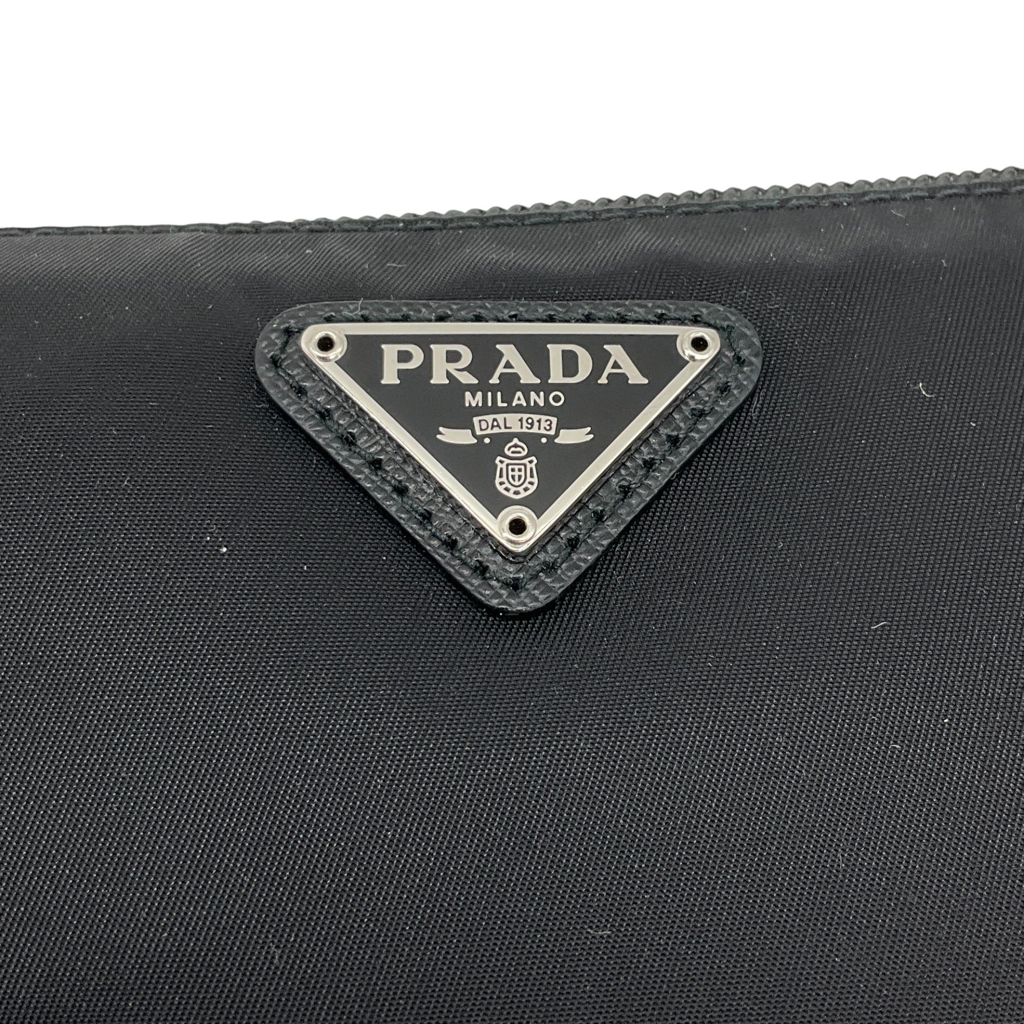 Prada Tessuto Nylon Pouch Wristlet