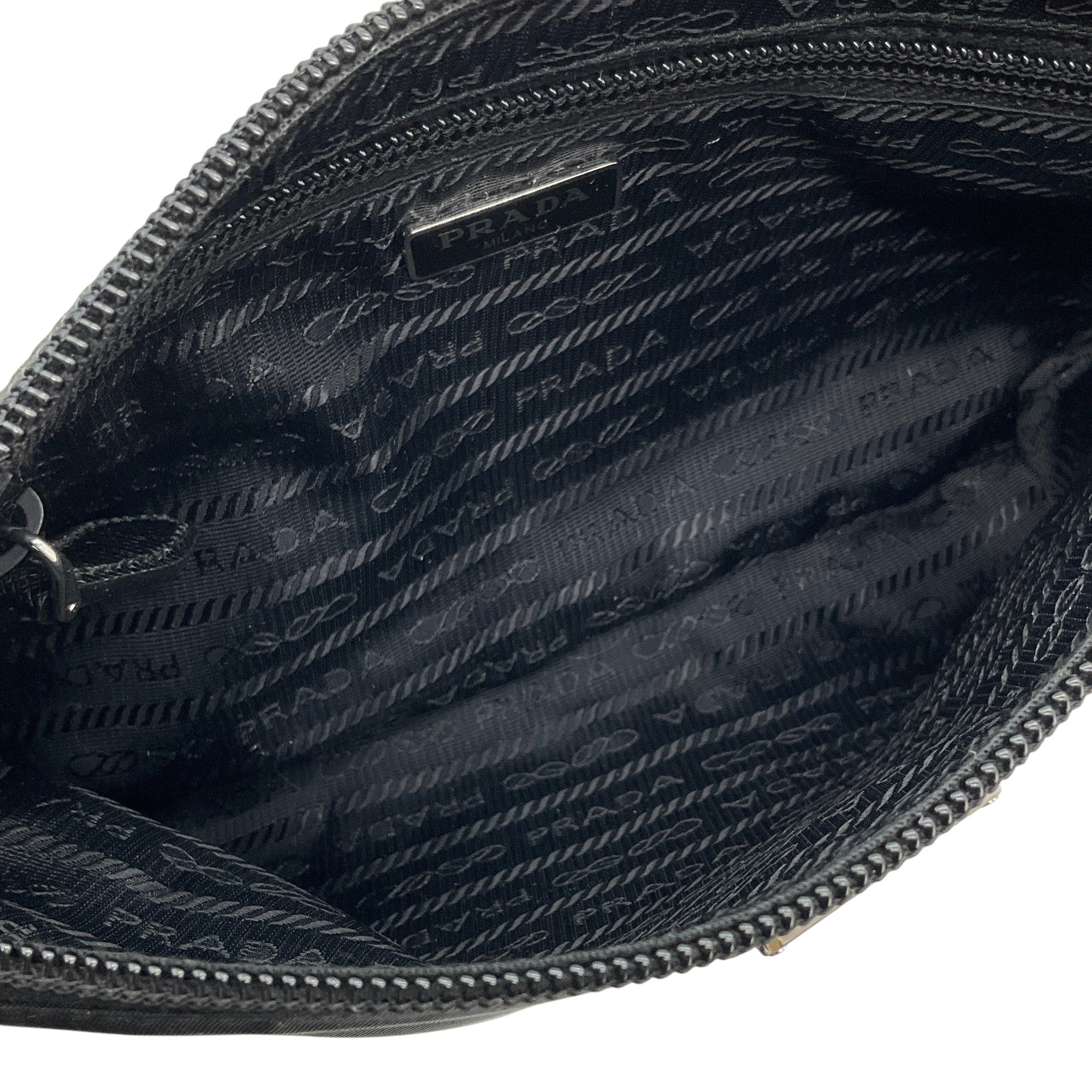 Prada Tessuto Nylon Pouch Wristlet