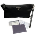 Load image into Gallery viewer, Prada Tessuto Nylon Pouch Wristlet
