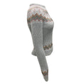 Load image into Gallery viewer, Valentino Light Blue Metallic Knit Fairisle Sweater
