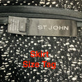 Load image into Gallery viewer, St. John Black / White Knit Jacket and Skirt Suit Set

