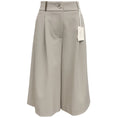 Load image into Gallery viewer, Peserico Taupe Wool Bermuda Culottes


