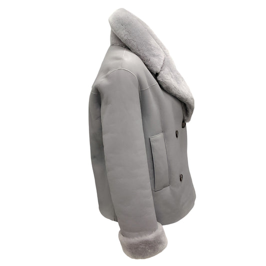 Joseph Dove Grey Shearling Jacket