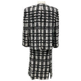 Load image into Gallery viewer, St. John Black / White Knit Jacket and Skirt Suit Set
