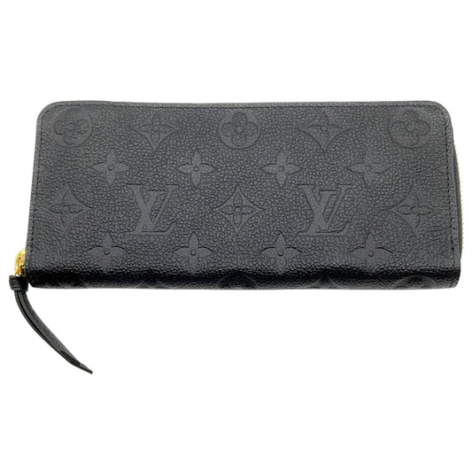 Louis Vuitton Black Clemence Mono Empreinte Wallet
