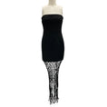 Load image into Gallery viewer, Rebecca Vallance Black Estelle Strapless Maxi Dress
