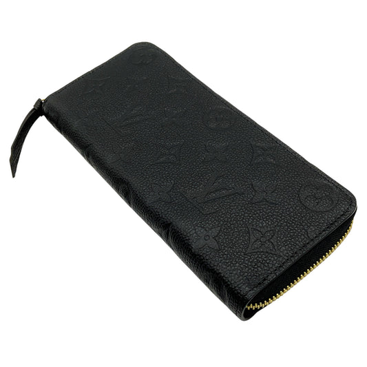 Louis Vuitton Black Clemence Mono Empreinte Wallet