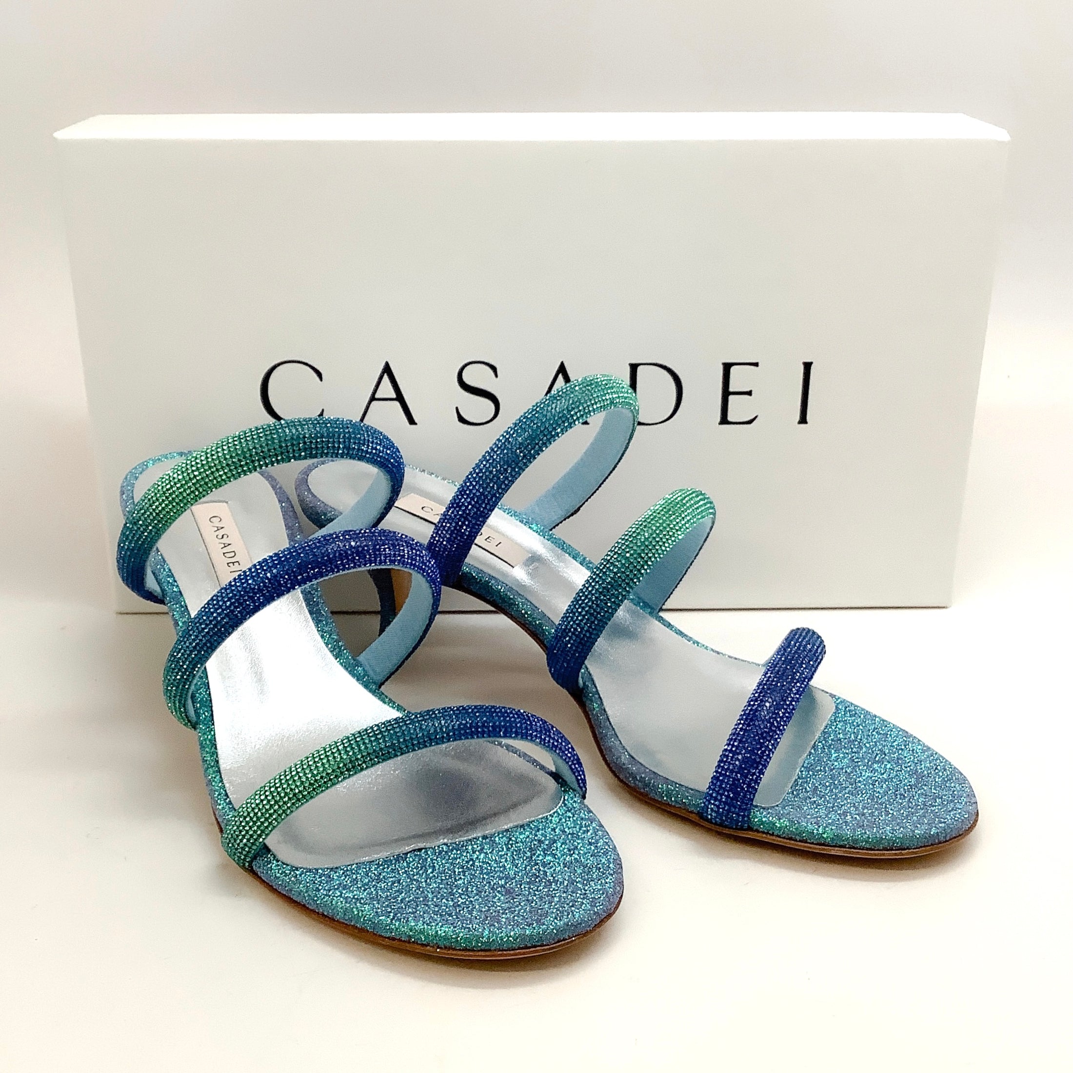 Casadei Dazzle Skylight Hollywood Sandals