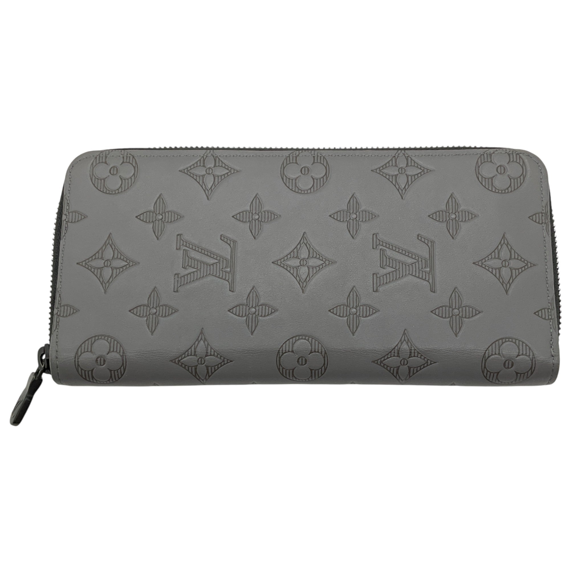 Louis Vuitton Monogram Shadow Zippy Vertical Long Wallet
