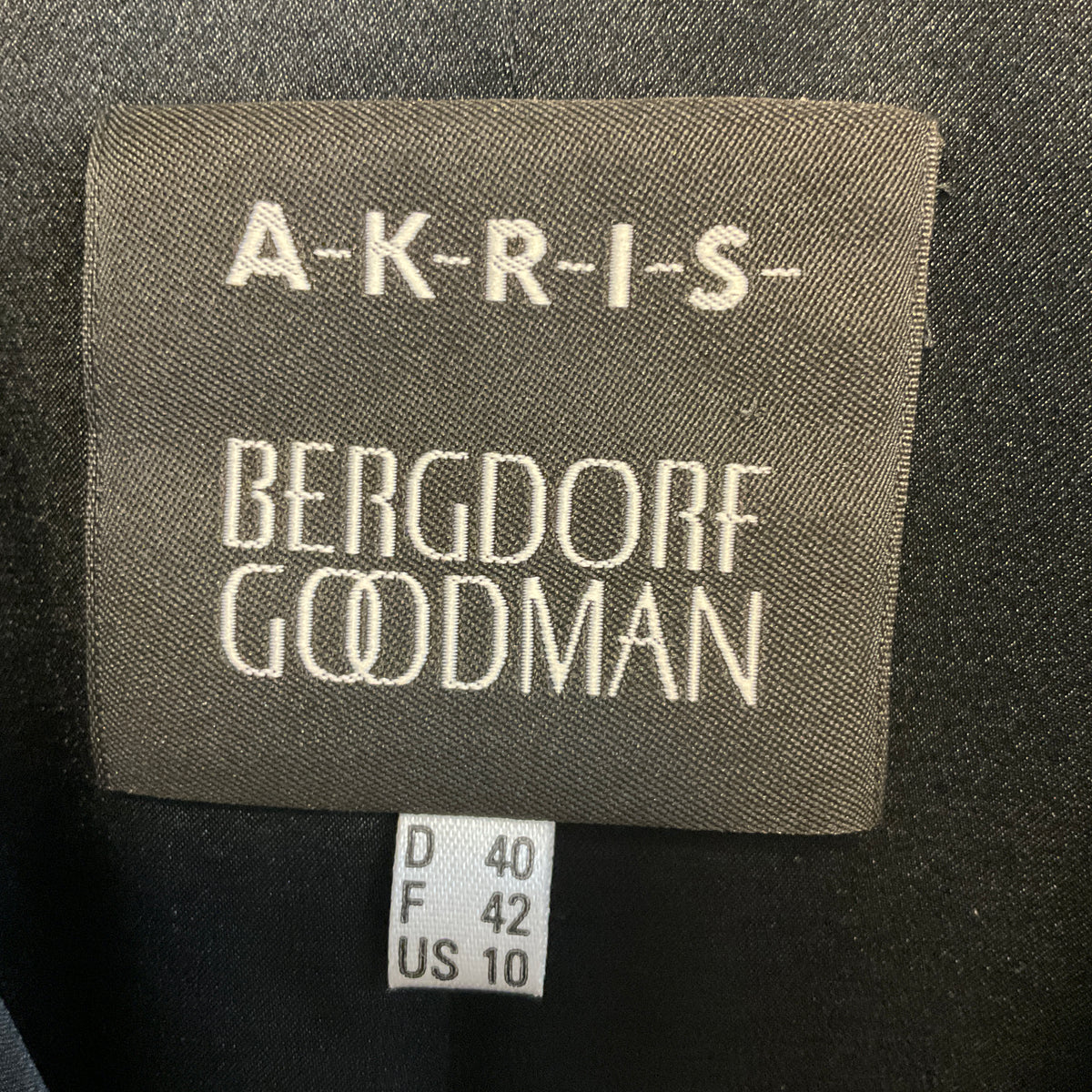 Akris Navy Blue / Black Silk Tuxedo Blazer Jacket
