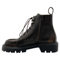 Load image into Gallery viewer, Loewe Brown Leather Sierra Combat Boots
