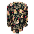 Load image into Gallery viewer, Loewe x Paula's Ibiza Black Multi Tropical Print Blouse
