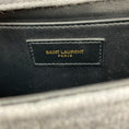 Load image into Gallery viewer, Saint Laurent Grey Jersey Mini Quilted Jamie Shoulder Bag
