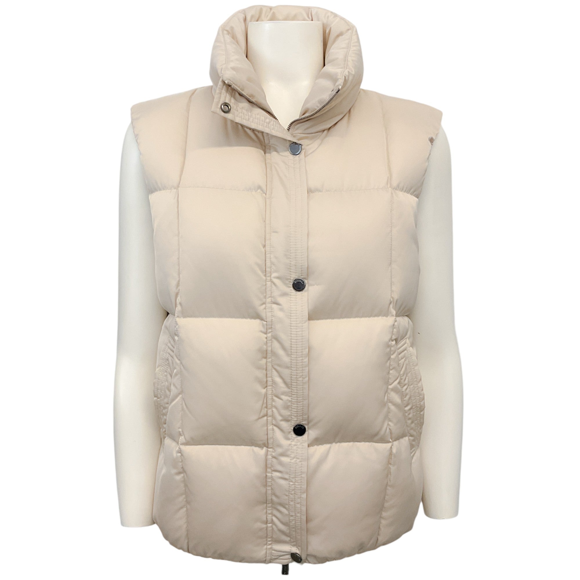 Peserico Dove Down Quilted Puffer Vest
