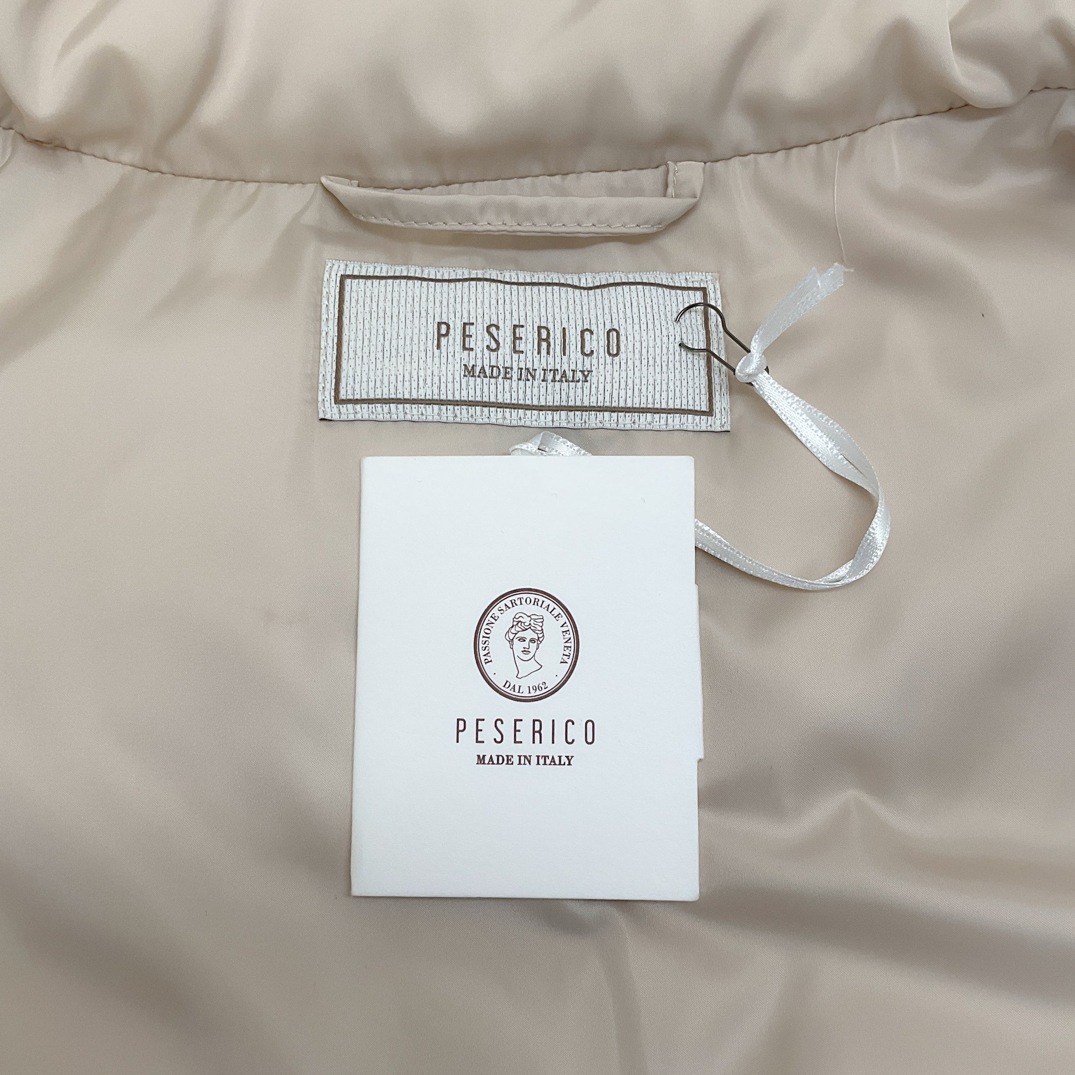 Peserico Dove Down Quilted Puffer Vest