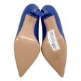 Load image into Gallery viewer, Alexander McQueen Electric Blue High Back Pointed Toe Pumps
