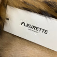 Load image into Gallery viewer, Fleurette Dark Beige Raccoon Fur Trimmed Hooded Wool and Alpaca Coat
