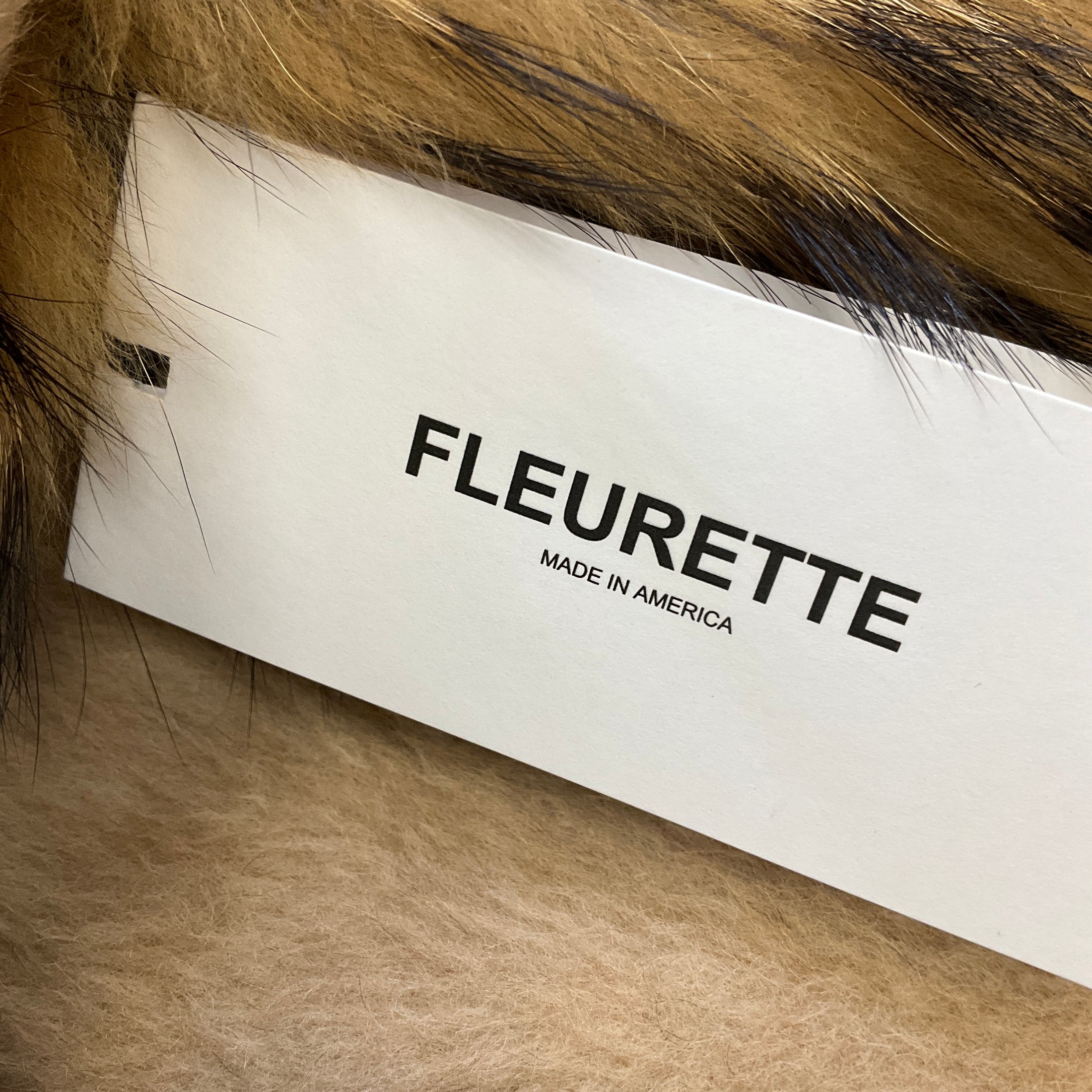 Fleurette Dark Beige Raccoon Fur Trimmed Hooded Wool and Alpaca Coat