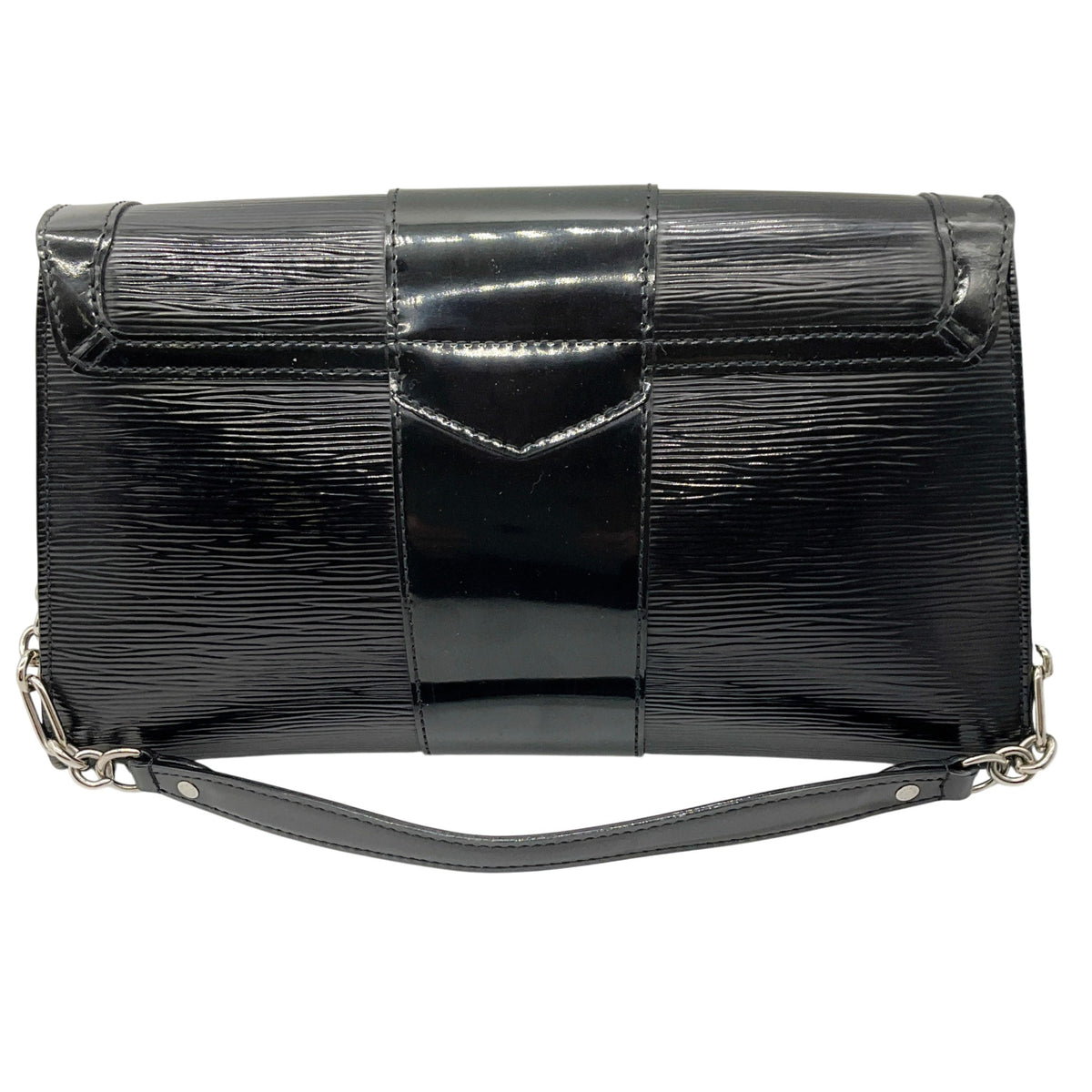 Louis Vuitton Black Electric Epi Leather Lena Clutch