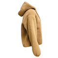 Load image into Gallery viewer, Pologeorgis Tan Hooded Lamb Shearling Jacket
