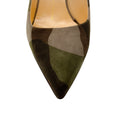 Load image into Gallery viewer, Giuseppe Zanotti Green Camo Suede Pumps
