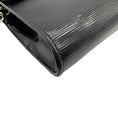 Load image into Gallery viewer, Louis Vuitton Black Electric Epi Leather Lena Clutch
