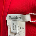 Load image into Gallery viewer, Max Mara Red Larix Sleeveless Wool Stretch Knit Turtleneck Dress
