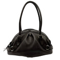Load image into Gallery viewer, Salvatore Ferragamo Brown Leather Ruched Shoulder Bag

