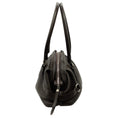 Load image into Gallery viewer, Salvatore Ferragamo Brown Leather Ruched Shoulder Bag
