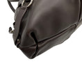 Load image into Gallery viewer, Salvatore Ferragamo Brown Leather Ruched Shoulder Bag
