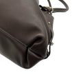 Load image into Gallery viewer, Salvatore Ferragamo Brown Leather Ruched Shoulder Bag
