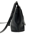 Load image into Gallery viewer, The Row Black Pebbled Leather Sideby Shoulder Bag
