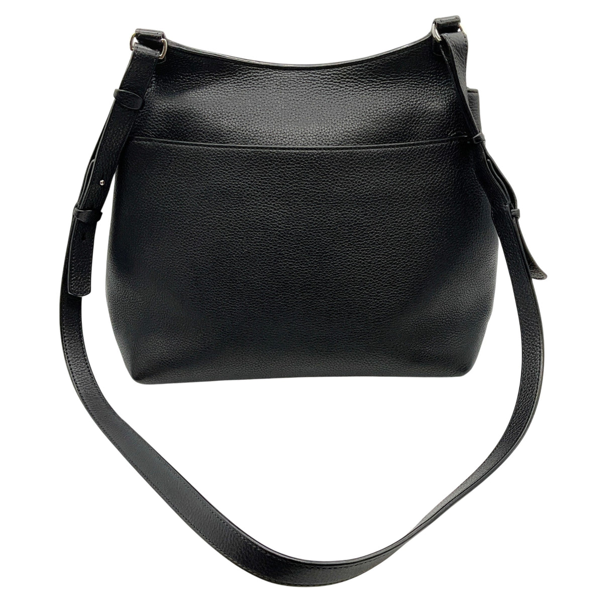 The Row Black Pebbled Leather Sideby Shoulder Bag